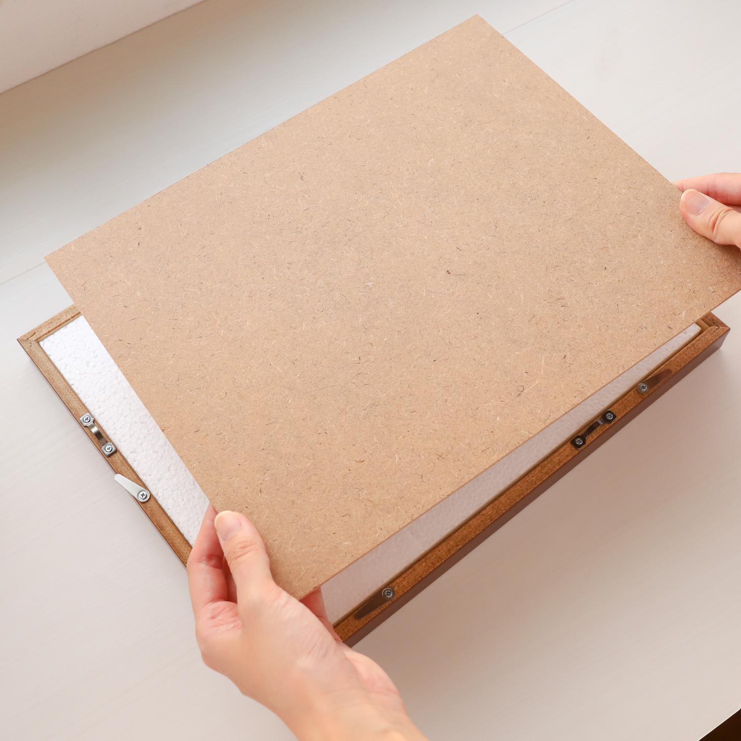 そのまま飾れるアート「緑の文明」空想街複製原画（額入り）【送料無料！】《空想街雑貨店》 | 5枚目