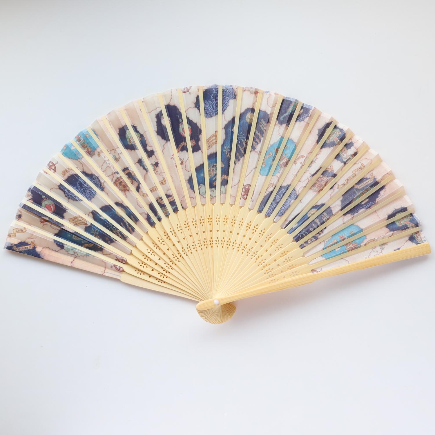 扇子「星空想街の地図」空想街雑貨店オリジナル扇子 | 8枚目