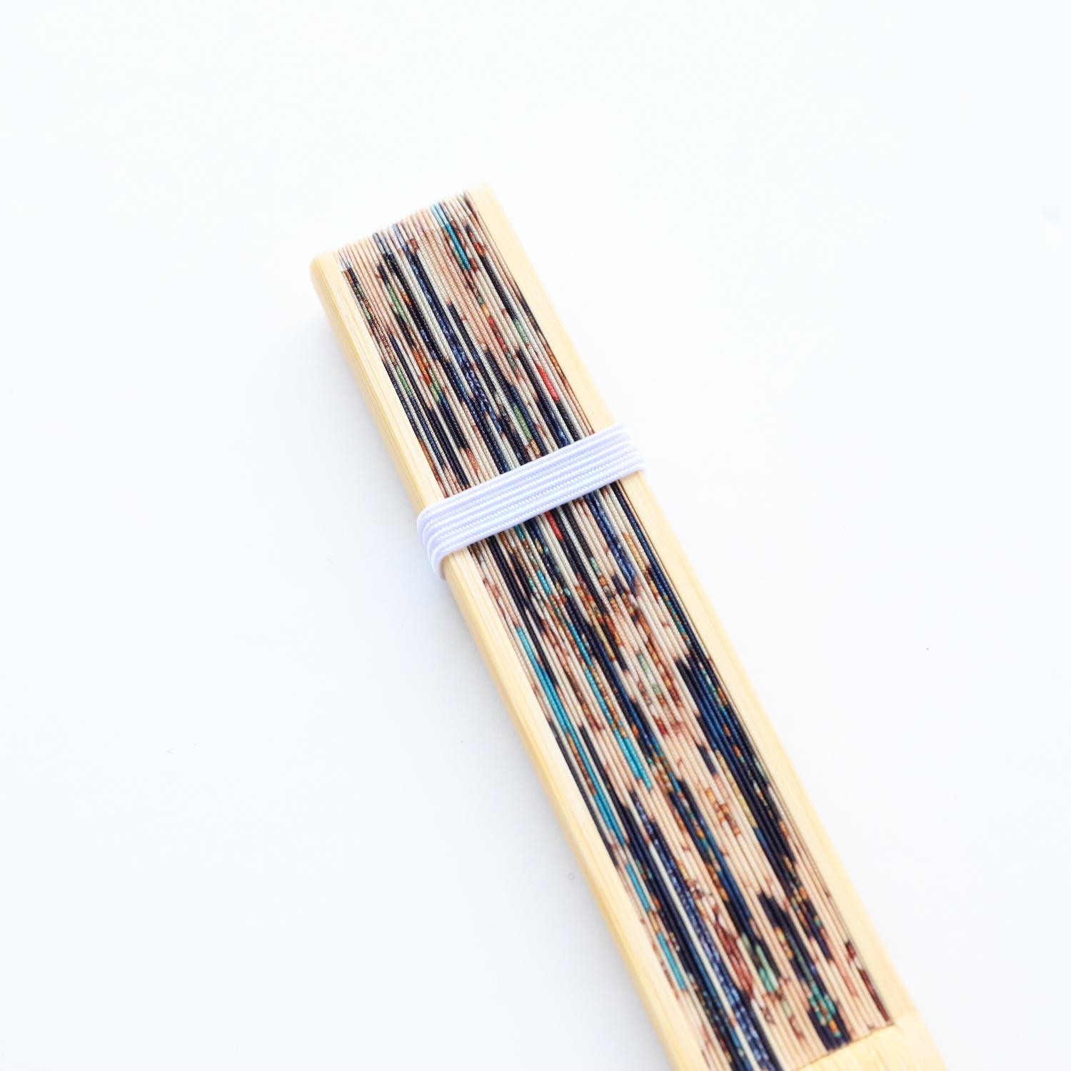 扇子「星空想街の地図」空想街雑貨店オリジナル扇子 | 15枚目