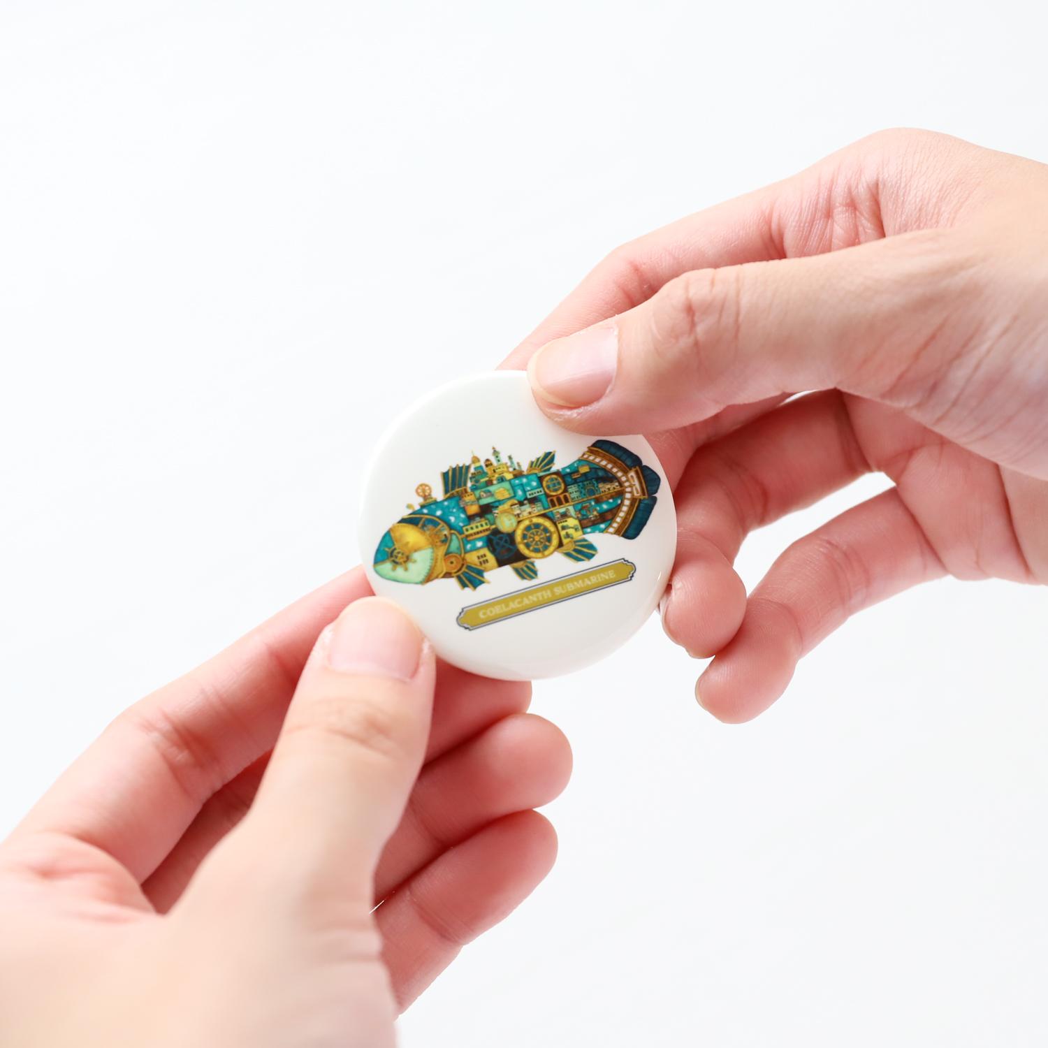 【缶バッジ3つ】空想街缶バッチ(A)ランダム3点セット | 12枚目