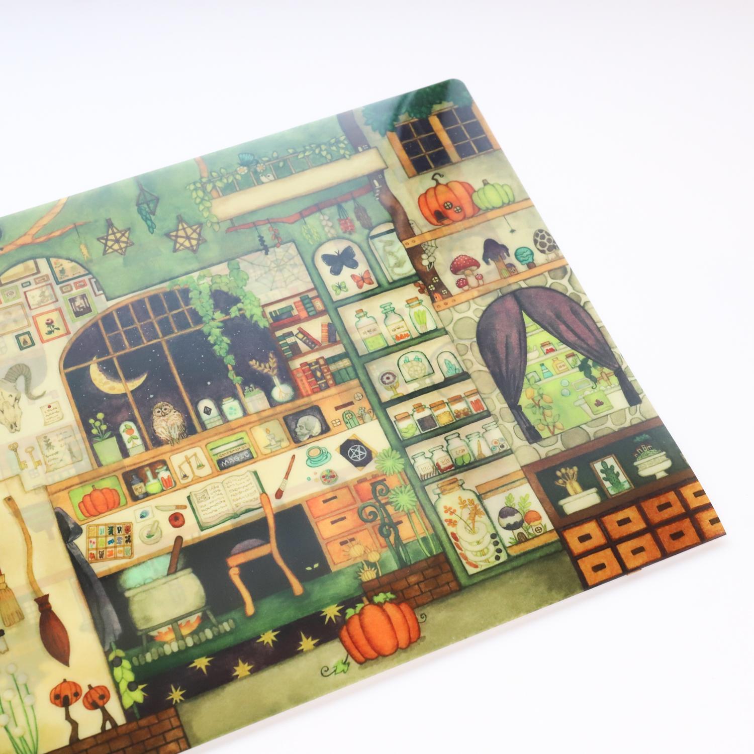 クリアファイルA4サイズ「魔法使いの部屋」 | 12枚目