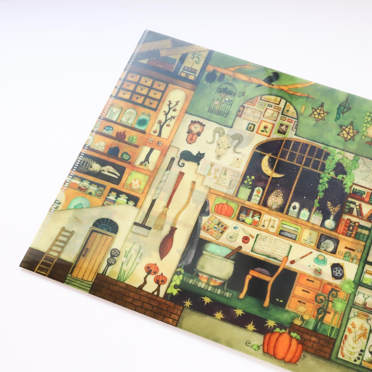 クリアファイルA4サイズ「魔法使いの部屋」 | 13枚目