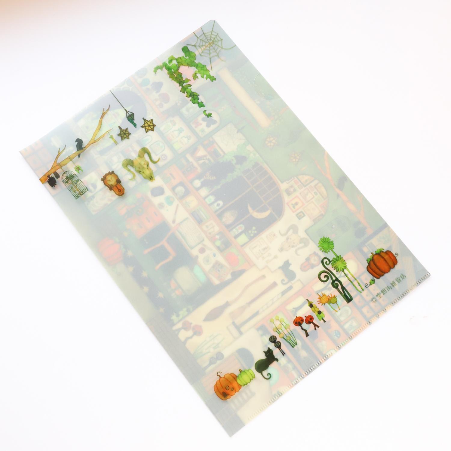 クリアファイルA4サイズ「魔法使いの部屋」 | 5枚目