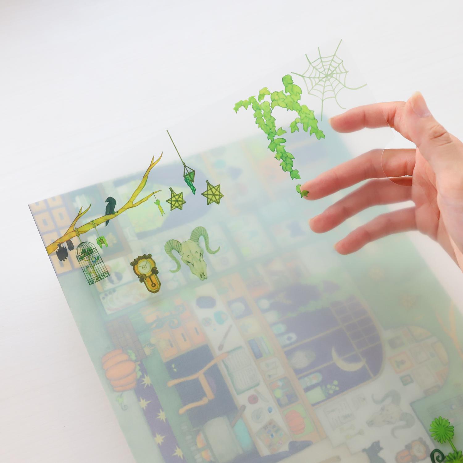 クリアファイルA4サイズ「魔法使いの部屋」 | 8枚目